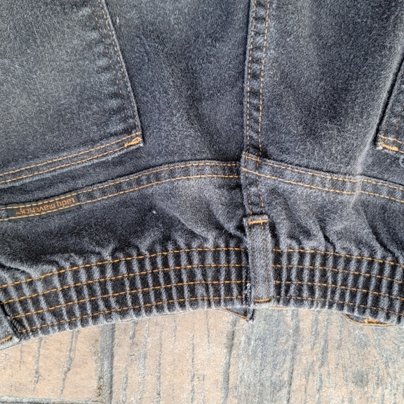 Vintage black faded elastic waist jeans - Picture 4 of 5